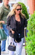 KATE MOSS Arrives at Her Hotel in New York 05/03/2024