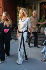 KATE MOSS Leaves Her Hotel in New York 05/02/2024