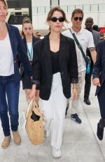 KATHERINE LAMGFORD Leaves 77th Annual Cannes Film Festival at Nice Airport 05/24/2024