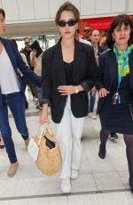 KATHERINE LAMGFORD Leaves 77th Annual Cannes Film Festival at Nice Airport 05/24/2024