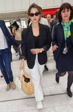 KATHERINE LAMGFORD Leaves 77th Annual Cannes Film Festival at Nice Airport 05/24/2024