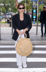 KATHERINE LAMGFORD Leaves 77th Annual Cannes Film Festival at Nice Airport 05/24/2024
