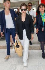 KATHERINE LAMGFORD Leaves 77th Annual Cannes Film Festival at Nice Airport 05/24/2024
