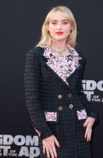 KATHRYN NEWTON at Kingdom of the Planet of the Apes Premiere in Hollywood 05/02/2024
