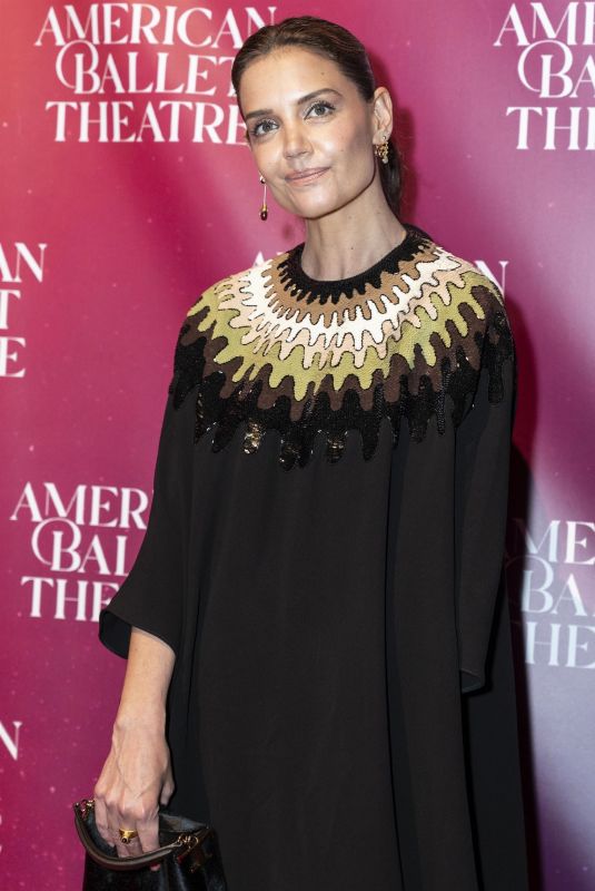 KATIE HOLMES at American Ballet Theatre Spring Gala at Cipriani 42nd Street in New York 05/14/2024