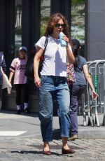 KATIE HOLMES Leaves a Dance Class in New York 05/07/2024