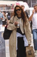 KATIE HOLMES Out and About in Manhattan 05/17/2024