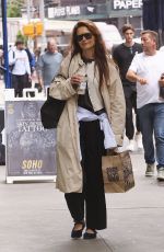 KATIE HOLMES Out and About in Manhattan 05/17/2024