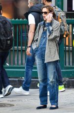 KATIE HOLMES Out and About in New York 05/02/2024