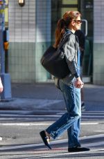 KATIE HOLMES Out and About in New York 05/02/2024