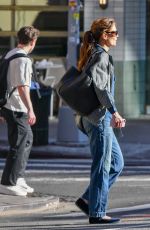 KATIE HOLMES Out and About in New York 05/02/2024