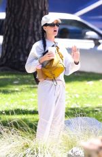 KATY PERRY and Orlando Bloom at a Park with Their Daughter in Beverly Hills 05/01/2024