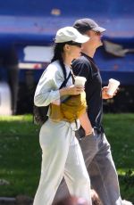 KATY PERRY and Orlando Bloom at a Park with Their Daughter in Beverly Hills 05/01/2024