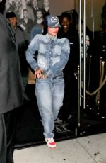 KEHLANI in Double Denim Out for Dinner at Catch in West Hollywood 05/24/2024