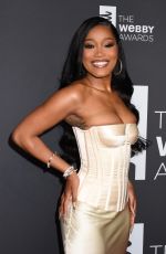 KEKE PALMER at 28th Annual Webby Awards in New York 05/13/2024