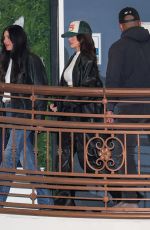 KENDALL and KYLIE JENNER Out for Dinner at Sushi Park in Los Angeles 05/01/2024