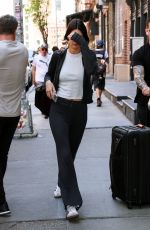 KENDALL JENNER Leaves a Hotel in New York 05/07/2024