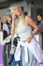 KESHA at LAX Airport in Los Angeles 05/09/2024