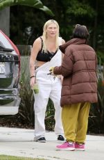 KESHA Out and About in Los Angeles 04/19/2024