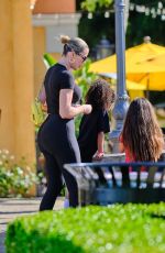 KHLOE KARDASHIAN Taking Kids Out for Lunch in Calabasas 05/02/2024