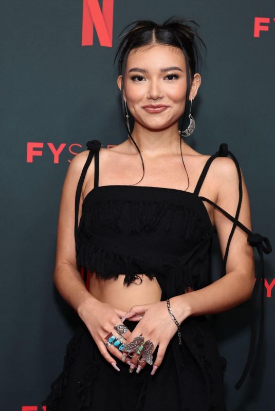 KIAWENTIIO at Netflix Fysee Screening of Avatar: The Last Airbender at Sunset Las Palmas Studios in Los Angeles 05/22/2024