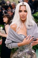 KIM KARDASHIAN at Met Gala Celebrating Sleeping Beauties: Reawakening Fashion in New York 05/06/2024
