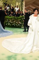 KRIS JENNER at Met Gala Celebrating Sleeping Beauties: Reawakening Fashion in New York 05/06/2024