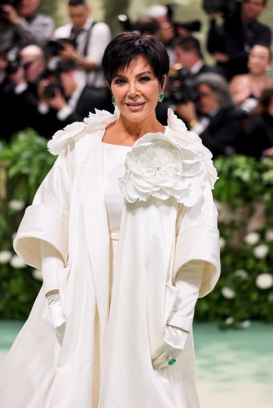 KRIS JENNER at Met Gala Celebrating Sleeping Beauties: Reawakening Fashion in New York 05/06/2024