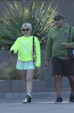 LADY GAGA and Michael Polansky Leaves a Tennis Match in Malibu 04/29/2024
