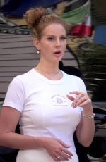 LANA DEL REY Leaves Hotel Eden in Rome 05/27/2024