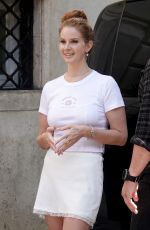 LANA DEL REY Leaves Hotel Eden in Rome 05/27/2024