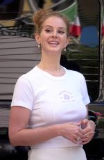 LANA DEL REY Leaves Hotel Eden in Rome 05/27/2024