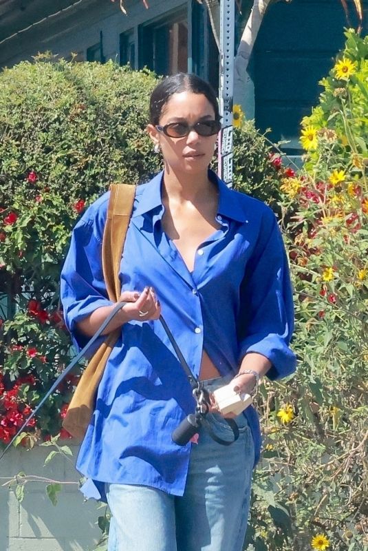 LAURA HARRIER Out for Matcha Drink in Los Feliz 05/10/2024