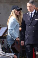 LAURENE POWELL JOBS Arrives at The Gritti Palace Hotel on Grand Canal in Venice 05/25/2024