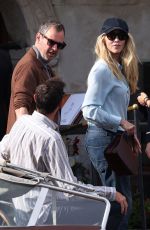 LAURENE POWELL JOBS Arrives at The Gritti Palace Hotel on Grand Canal in Venice 05/25/2024