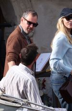 LAURENE POWELL JOBS Arrives at The Gritti Palace Hotel on Grand Canal in Venice 05/25/2024