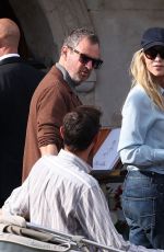 LAURENE POWELL JOBS Arrives at The Gritti Palace Hotel on Grand Canal in Venice 05/25/2024