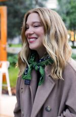 LEA SEYDOUX Leves Cavous TV Show in Paris 05/07/2024