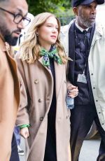 LEA SEYDOUX Leves Cavous TV Show in Paris 05/07/2024