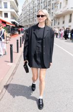 LENA GERCKE Out and About in Cannes at 77th Cannes Film Festival 05/16/2024