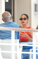 LENA MAHFOUF at Hotel du Cap Eden Roc Terrace in Cap daAntibes 05/19/2024
