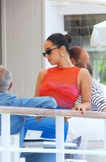 LENA MAHFOUF at Hotel du Cap Eden Roc Terrace in Cap daAntibes 05/19/2024