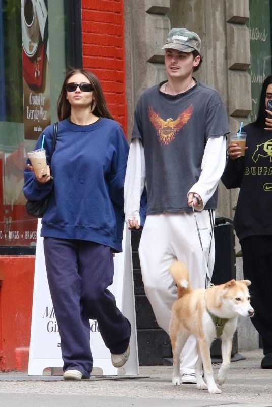 LENI KLUM Joy on 20th Birthday with Romantic Stroll in New York 05/04/2024