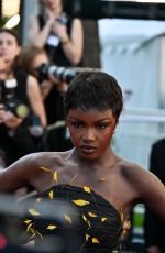 LEOMIE ANDERSON at Parthenope Premiere at 77th Cannes Film Festival 05/21/2024