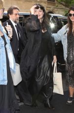 LILY GLADSTONE Arrives at Mark Hotel in New York 05/07/2024