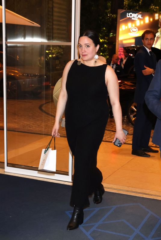 LILY GLADSTONE at Hotel Martinez at 77th Cannes Film Festival 05/24/2024