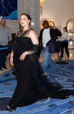 LILY GLADSTONE Leaves hotel Martinez at 77th Cannes Film Festival 05/23/2024