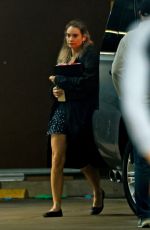 LILY JAMES on the Set of Swiped in Los Angeles 05/17/2024
