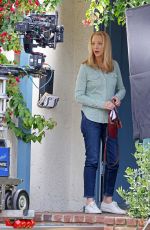 LISA KUDROW on the Set of No Good Deed in Hancock Park in Los Angeles 04/30/2024