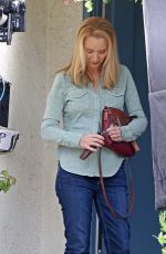 LISA KUDROW on the Set of No Good Deed in Hancock Park in Los Angeles 04/30/2024
